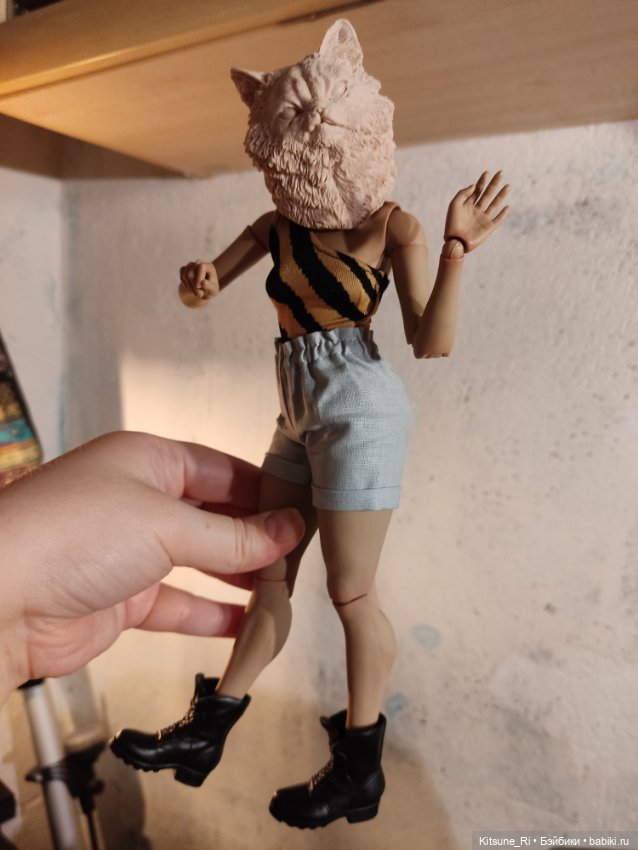 Кошка в сапожках — Гибриды шарнирных кукол (не БЖД): подбор тела (фото 5)