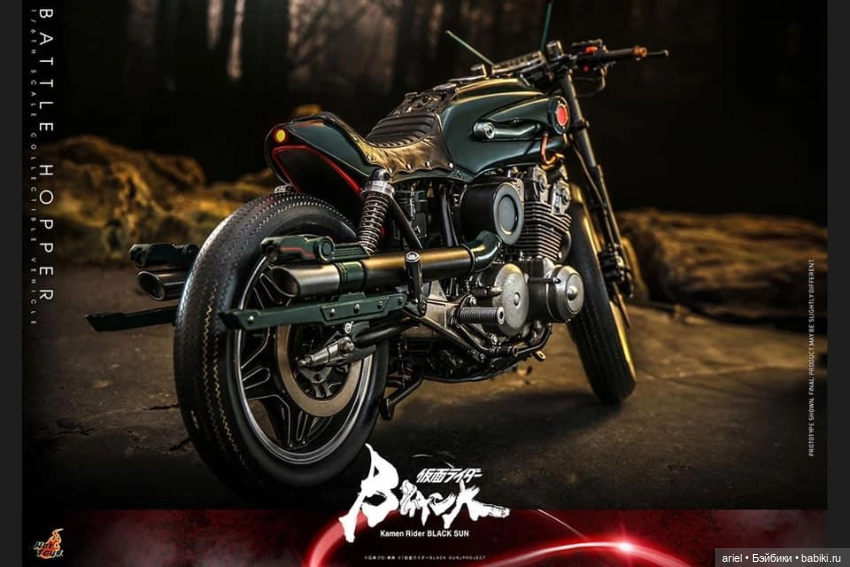 Hot Toys анонсировали модель Баттл Хоппера по мотивам сериала «Камен Райдер: Черное Солнце» (фото 5)