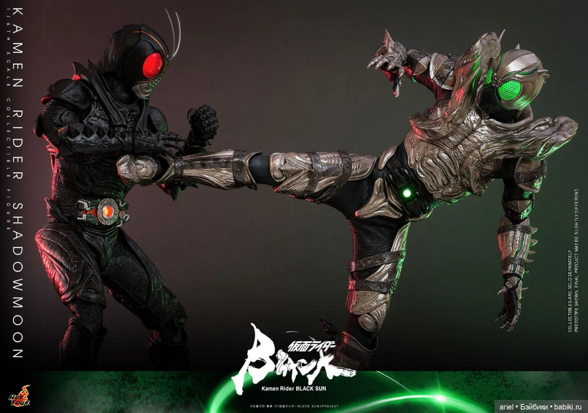 Hot Toys анонсировали фигурку Шедоумуна по мотивам сериала «Камен Райдер: Черное Солнце» (фото 3)