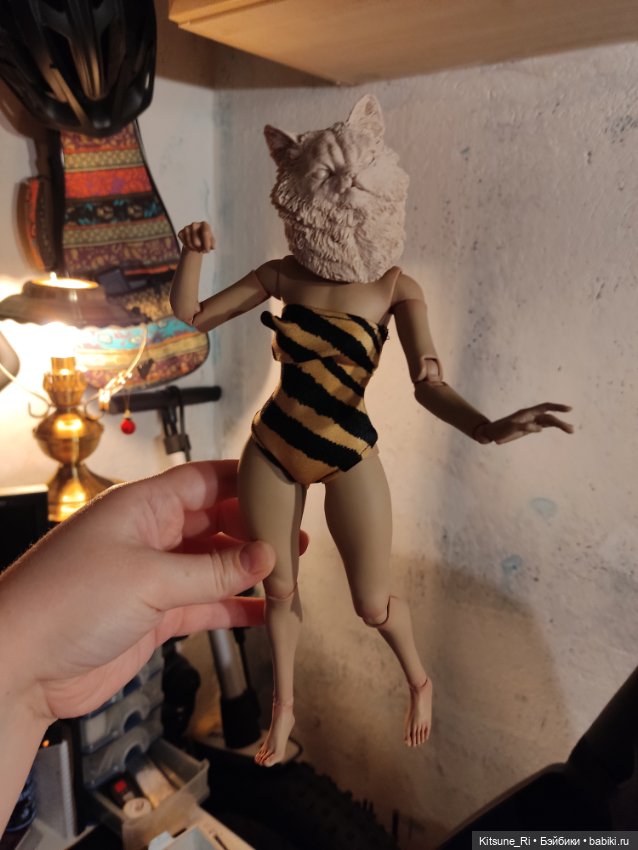Кошка в сапожках — Гибриды шарнирных кукол (не БЖД): подбор тела
