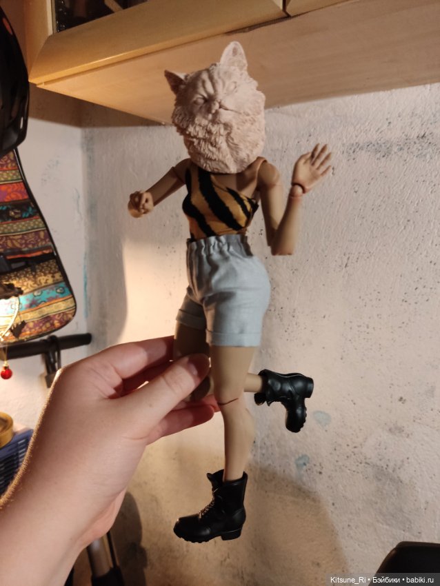 Кошка в сапожках — Гибриды шарнирных кукол (не БЖД): подбор тела (фото 4)
