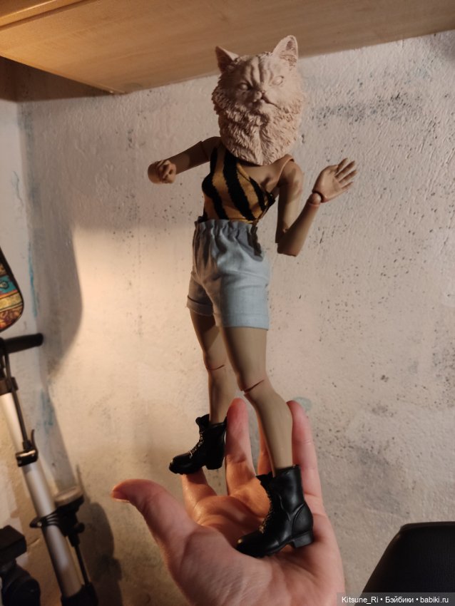Кошка в сапожках — Гибриды шарнирных кукол (не БЖД): подбор тела (фото 6)