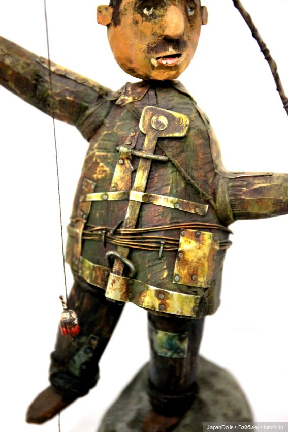 "Рыбак" на выставке "Куклы с характером. Четвертая высота" (фото 3)