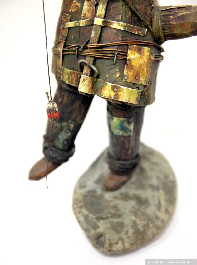 "Рыбак" на выставке "Куклы с характером. Четвертая высота" (фото 4)