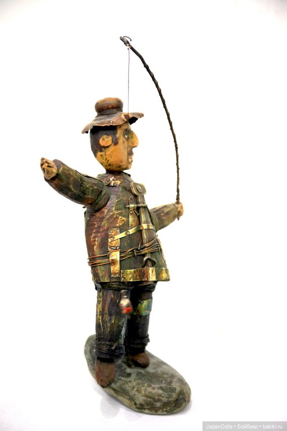 "Рыбак" на выставке "Куклы с характером. Четвертая высота" (фото 5)