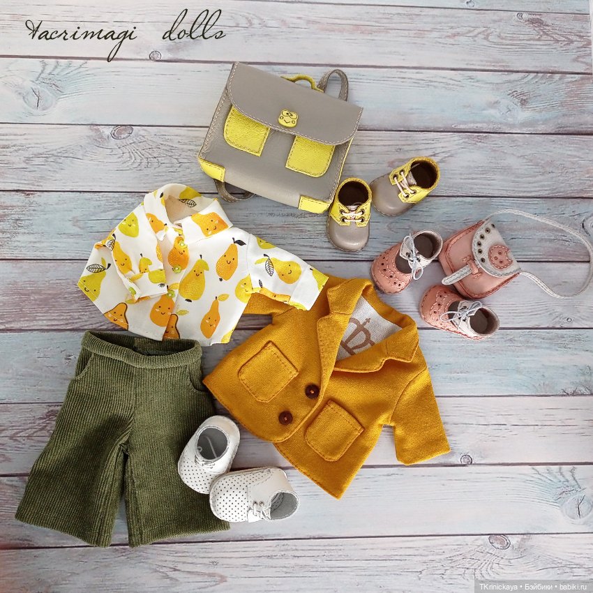 Жужа в пальто — Одежда и обувь для кукол своими руками: фото (фото 7)