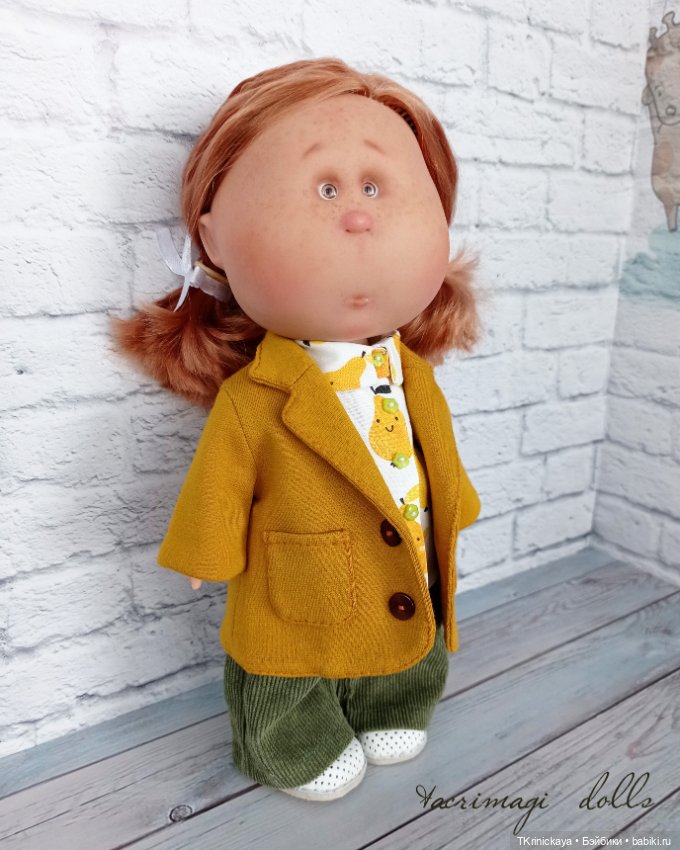 Жужа в пальто — Одежда и обувь для кукол своими руками: фото (фото 2)