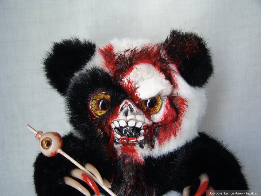 Панда — Авторские мишки Тедди и друзья: фото (фото 7)