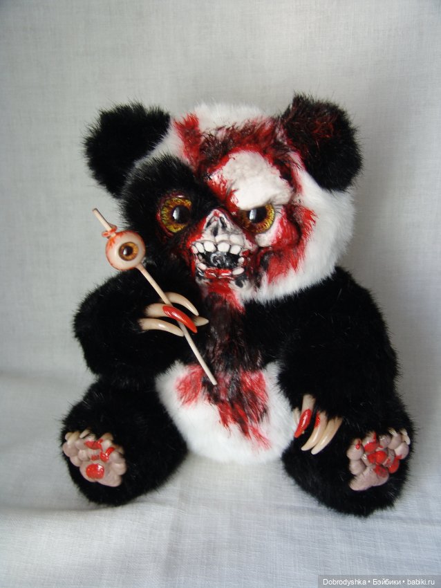 Панда — Авторские мишки Тедди и друзья: фото (фото 2)