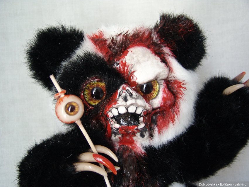 Панда — Авторские мишки Тедди и друзья: фото (фото 3)