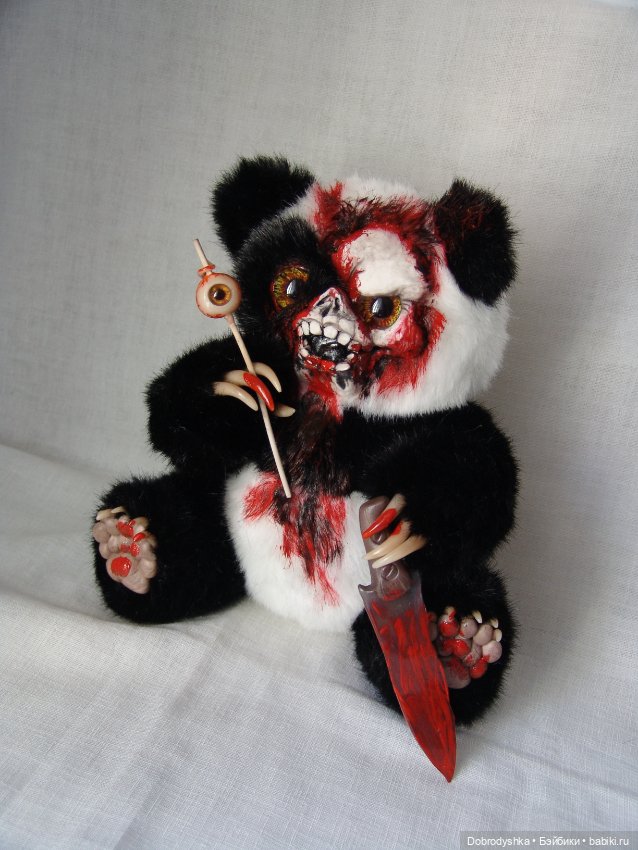 Панда — Авторские мишки Тедди и друзья: фото