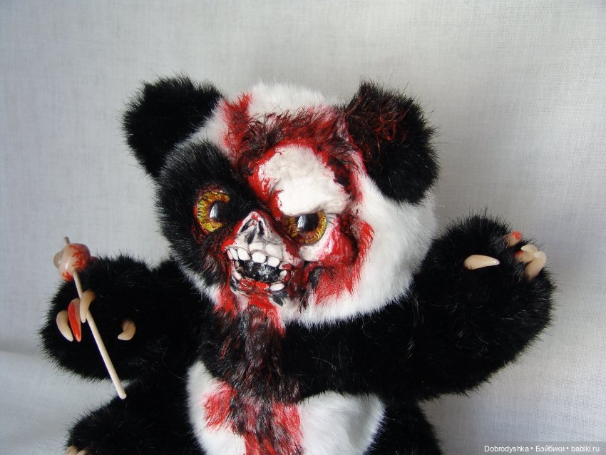 Панда — Авторские мишки Тедди и друзья: фото (фото 4)