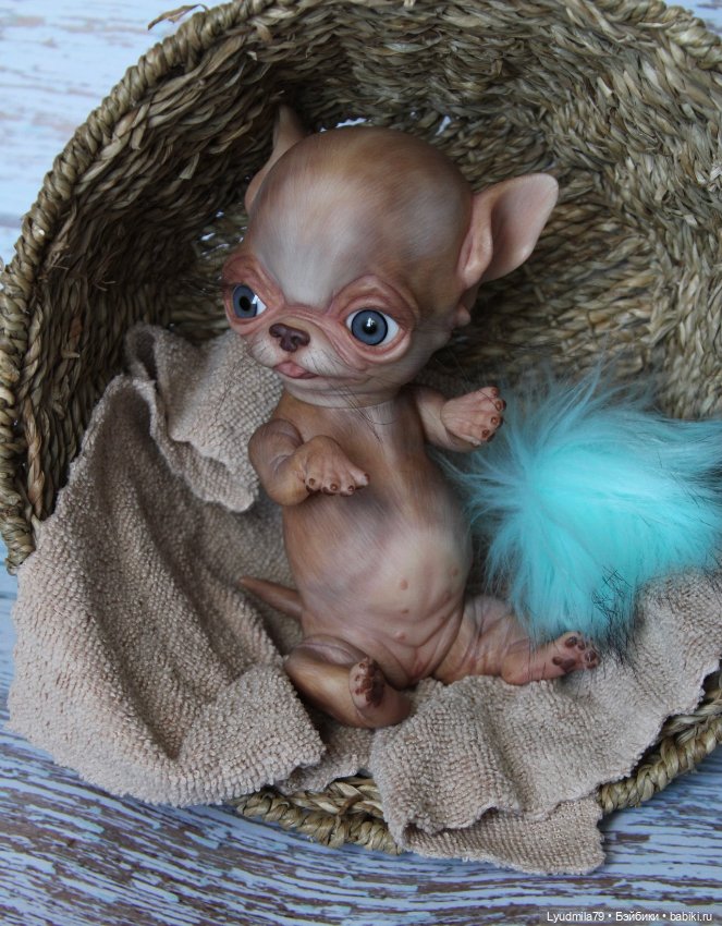 Щенок без аллергии — Куклы Реборн (Reborn): работы мастеров