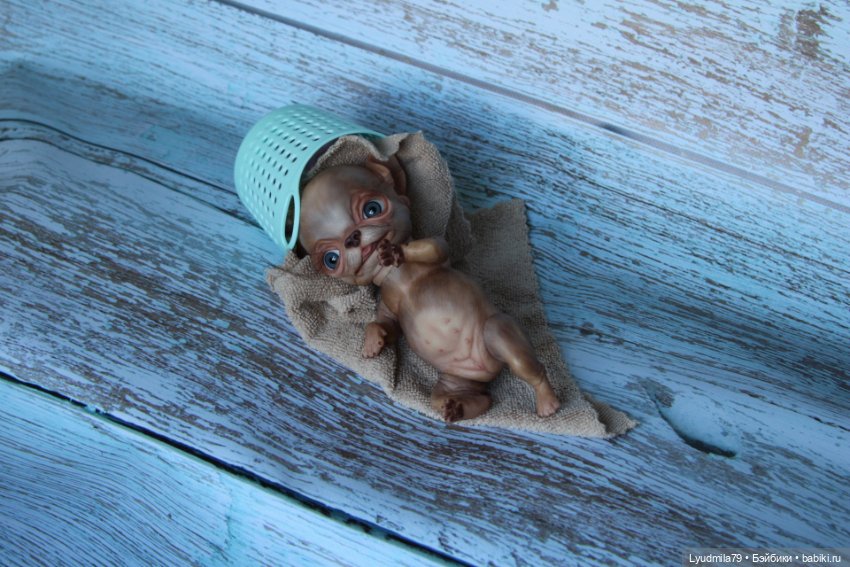 Щенок без аллергии — Куклы Реборн (Reborn): работы мастеров (фото 7)