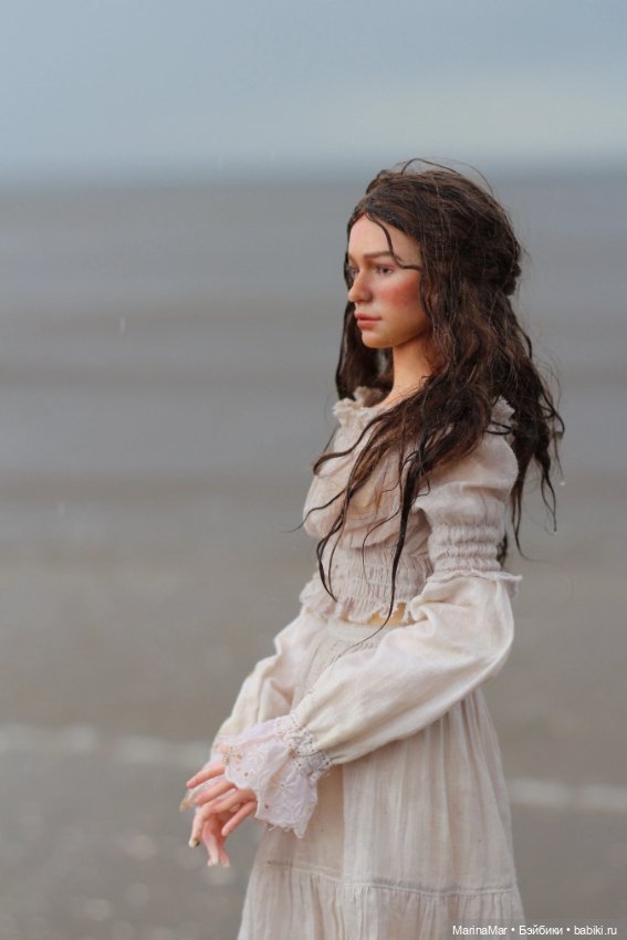 Дама в белом на море Белом