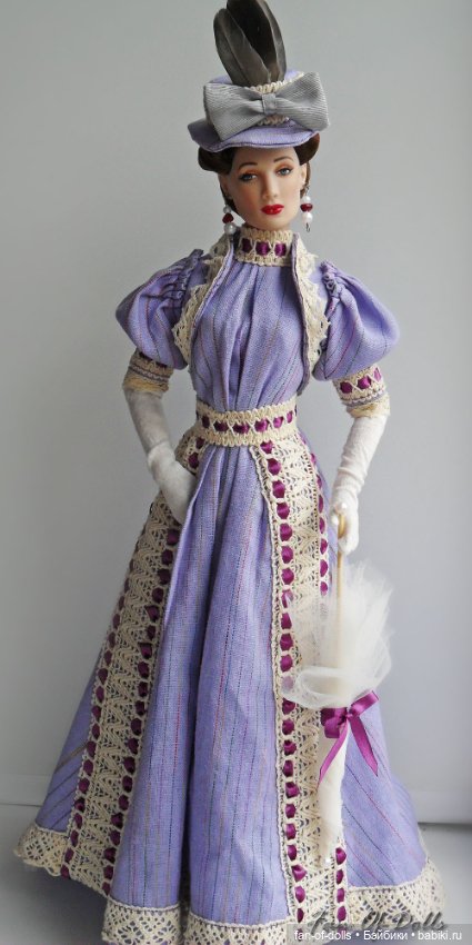 Модерн и Ар Деко — Одежда и обувь для кукол своими руками: фото (фото 3)