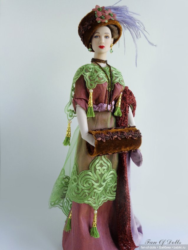 Модерн и Ар Деко — Одежда и обувь для кукол своими руками: фото