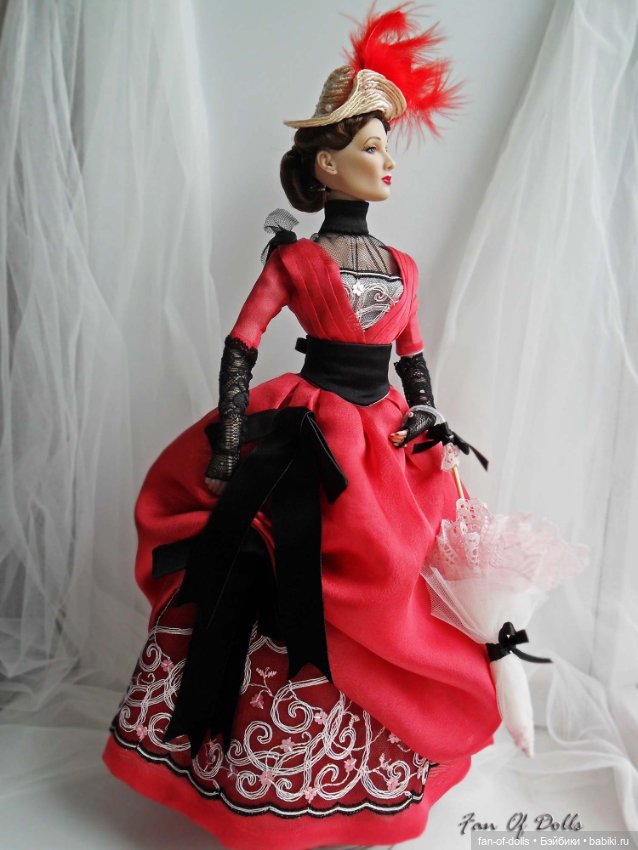 Модерн и Ар Деко — Одежда и обувь для кукол своими руками: фото (фото 4)