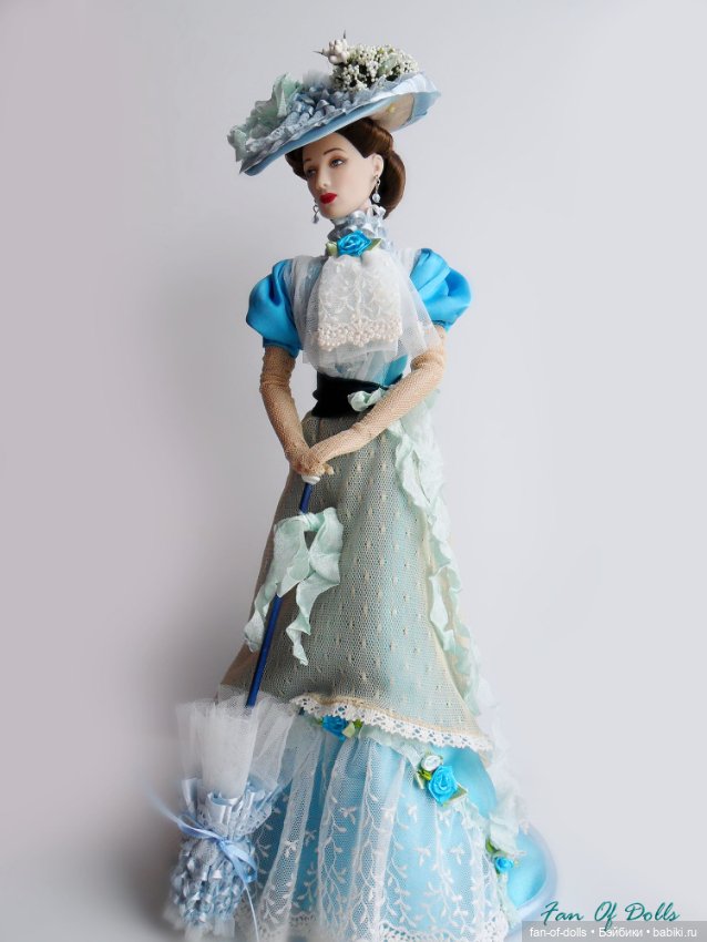 Модерн и Ар Деко — Одежда и обувь для кукол своими руками: фото (фото 8)