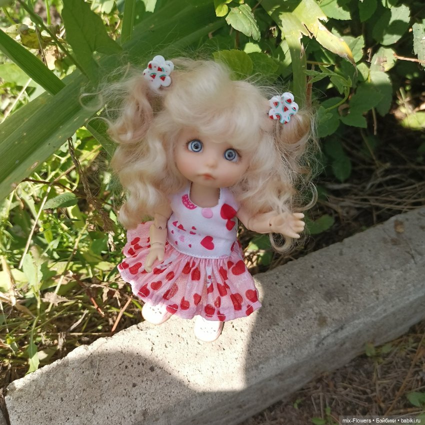 Летний сад, цветы и Джесси