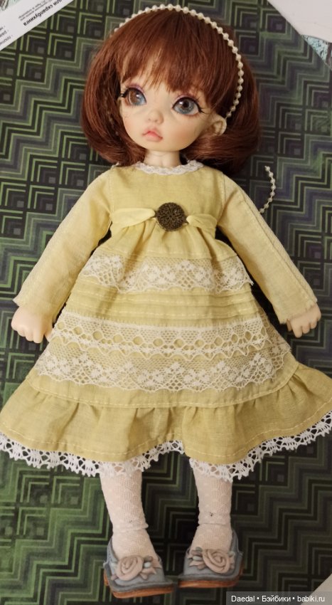 Пошили платье из батиста — Одежда и обувь для кукол своими руками: фото (фото 5)