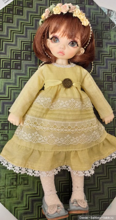 Пошили платье из батиста — Одежда и обувь для кукол своими руками: фото (фото 2)