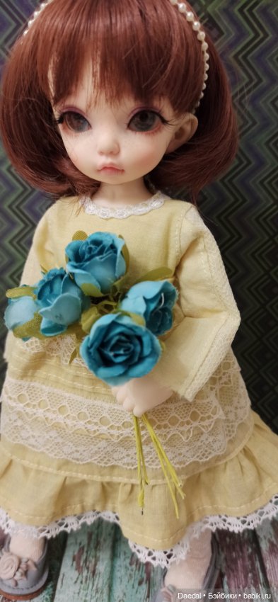 Пошили платье из батиста — Одежда и обувь для кукол своими руками: фото (фото 8)