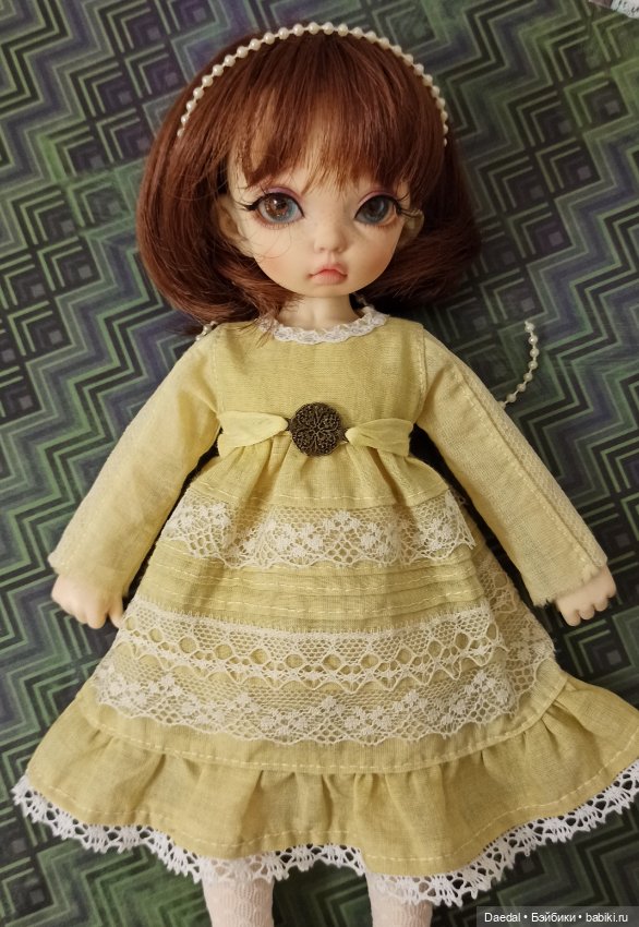 Пошили платье из батиста — Одежда и обувь для кукол своими руками: фото (фото 4)
