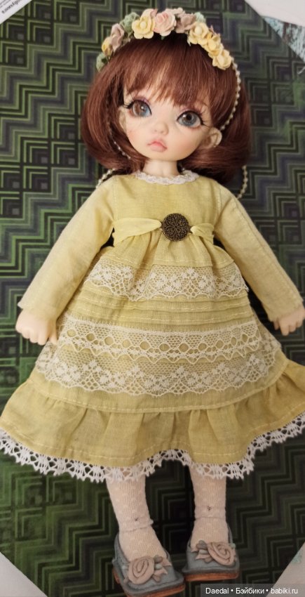 Пошили платье из батиста — Одежда и обувь для кукол своими руками: фото