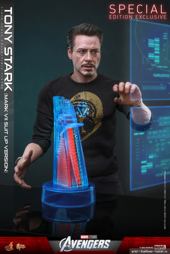 Hot Toys анонсировали фигурку Тони Старка (с костюмом Mark VII) по мотивам фильма «Мстители» (фото 4)