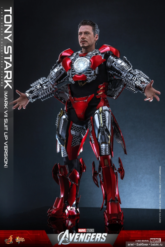 Hot Toys анонсировали фигурку Тони Старка (с костюмом Mark VII) по мотивам фильма «Мстители»