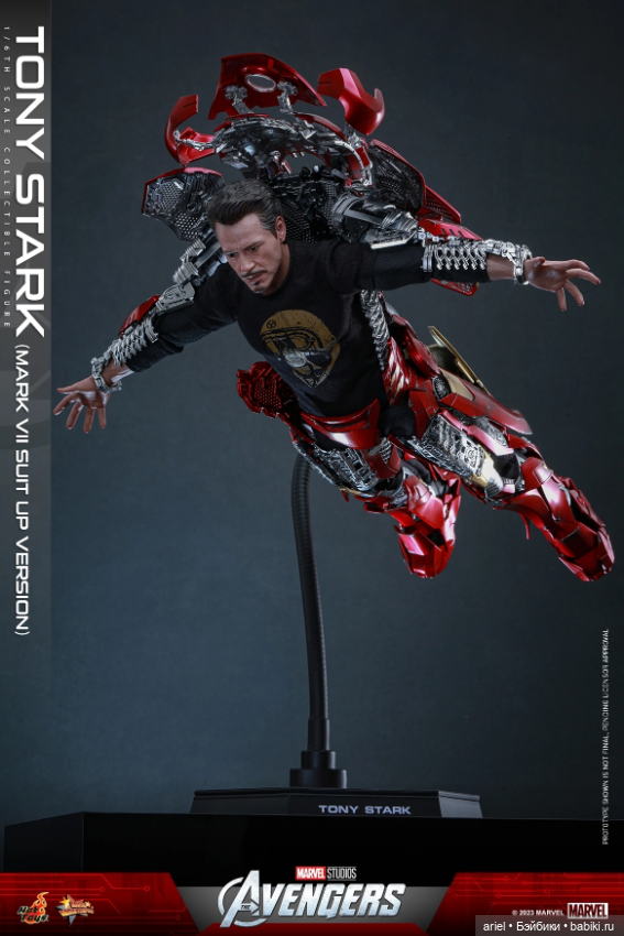 Hot Toys анонсировали фигурку Тони Старка (с костюмом Mark VII) по мотивам фильма «Мстители» (фото 6)