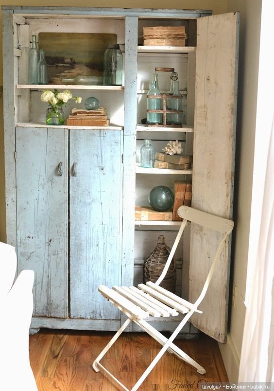 Голубой коттедж. Стиль Cottagecore