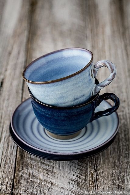 Голубой коттедж. Стиль Cottagecore