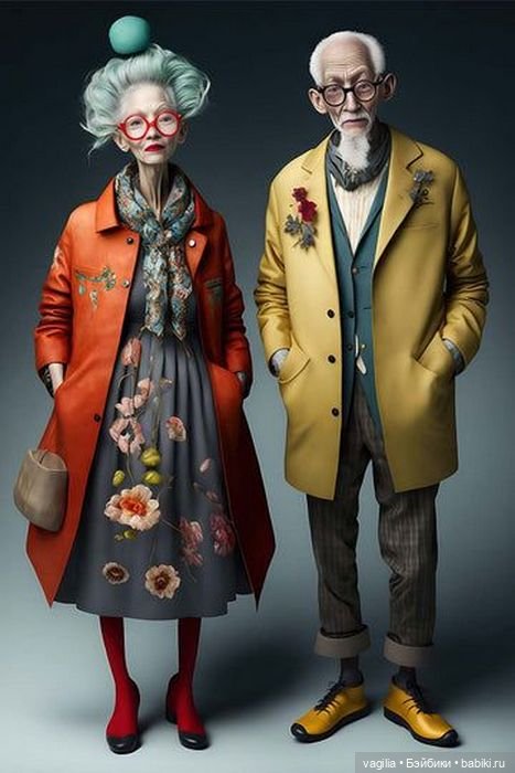 Старость в ярких тонах — Интересное и необычное: фотоподборки