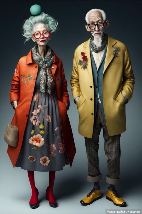 Старость в ярких тонах 2 — Интересное и необычное: фотоподборки