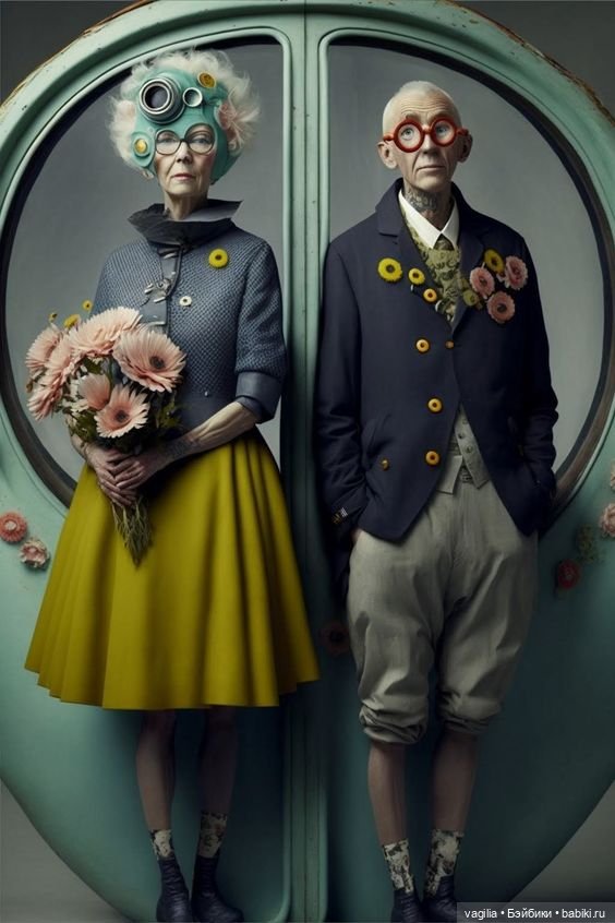 Старость в ярких тонах 2 — Интересное и необычное: фотоподборки