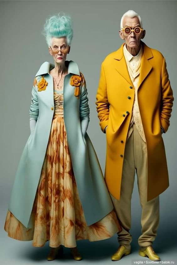 Старость в ярких тонах — Интересное и необычное: фотоподборки