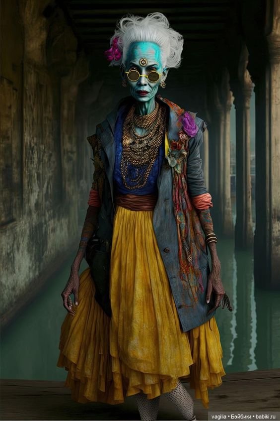 Старость в ярких тонах — Интересное и необычное: фотоподборки