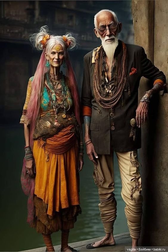 Старость в ярких тонах 2 — Интересное и необычное: фотоподборки