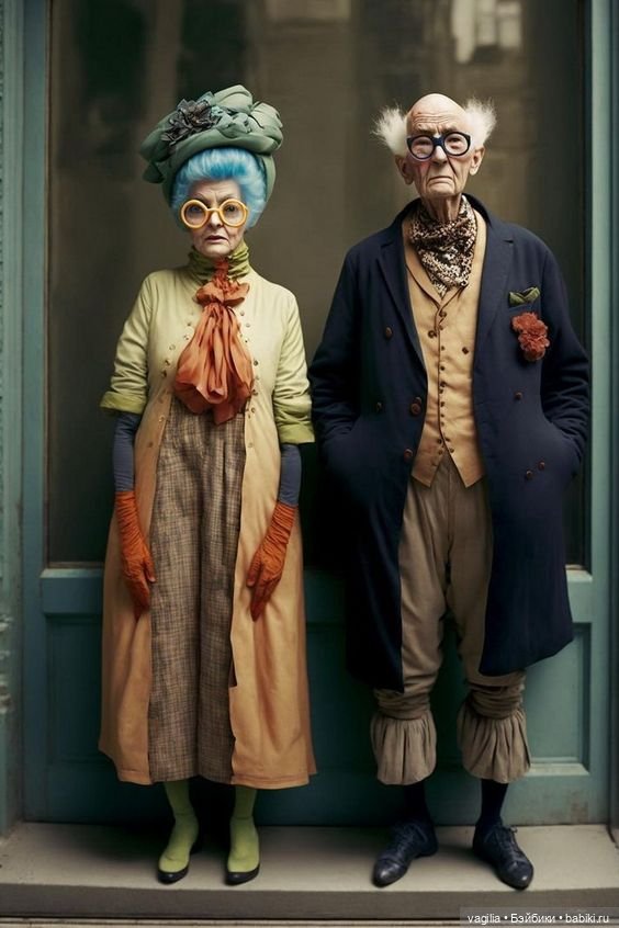 Старость в ярких тонах — Интересное и необычное: фотоподборки