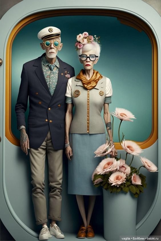 Старость в ярких тонах 2 — Интересное и необычное: фотоподборки