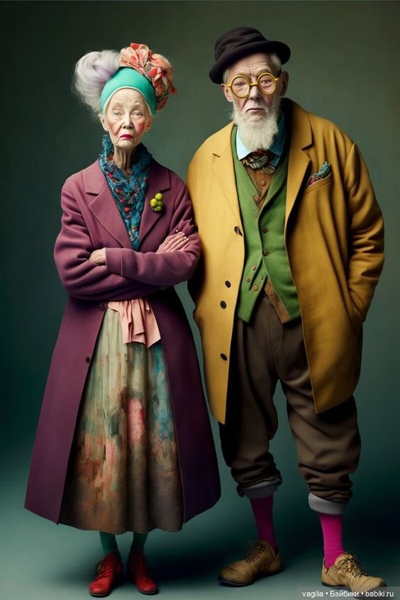 Старость в ярких тонах 2 — Интересное и необычное: фотоподборки