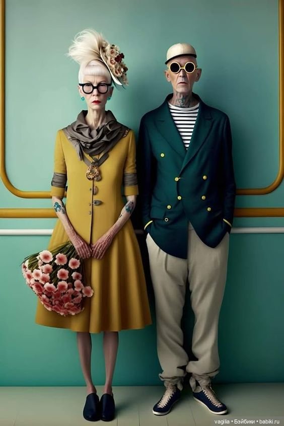 Старость в ярких тонах — Интересное и необычное: фотоподборки