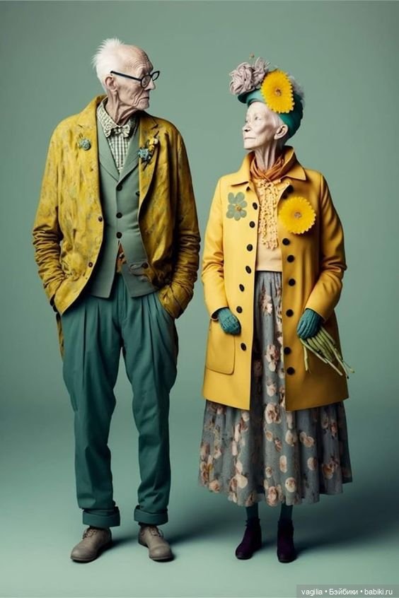 Старость в ярких тонах 2 — Интересное и необычное: фотоподборки