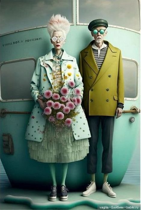 Старость в ярких тонах 3 — Интересное и необычное: фотоподборки