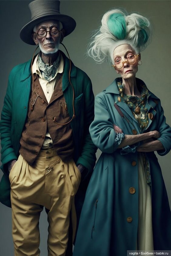 Старость в ярких тонах — Интересное и необычное: фотоподборки