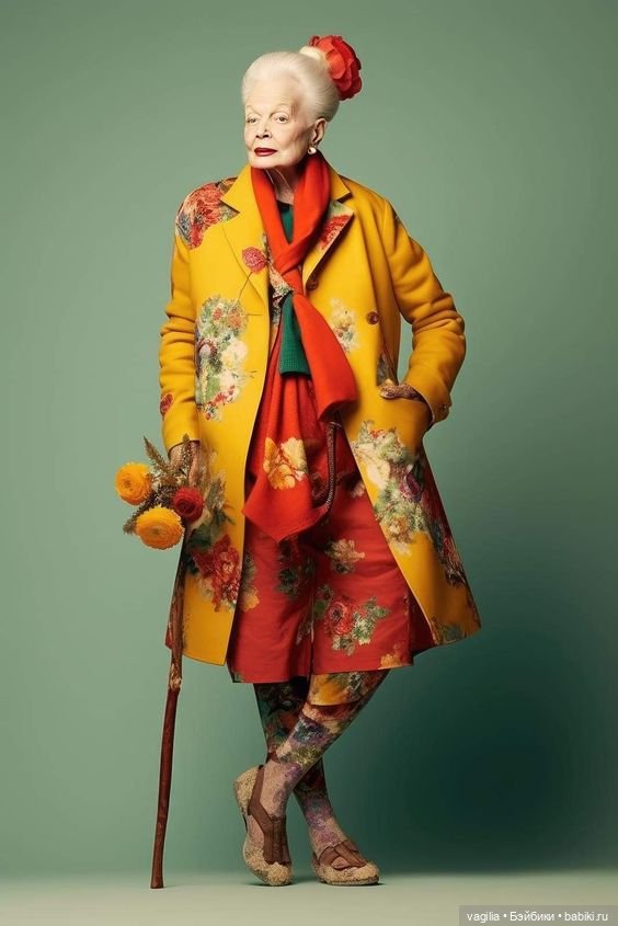 Старость в ярких тонах — Интересное и необычное: фотоподборки