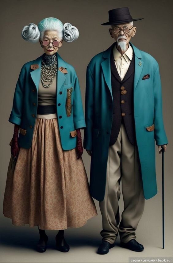 Старость в ярких тонах — Интересное и необычное: фотоподборки