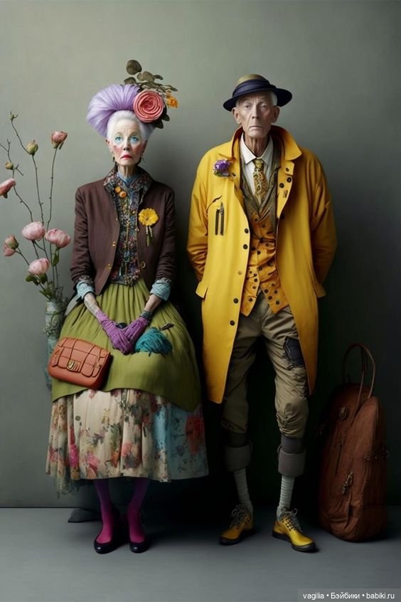 Старость в ярких тонах — Интересное и необычное: фотоподборки